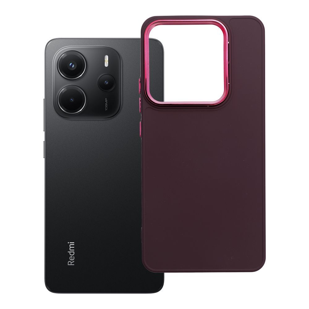 FRAME Ümbris jaoks XIAOMI Redmi Note 14 4G (GLOBAL - 164,84mm x 78,15mm x 8,16mm) lilla