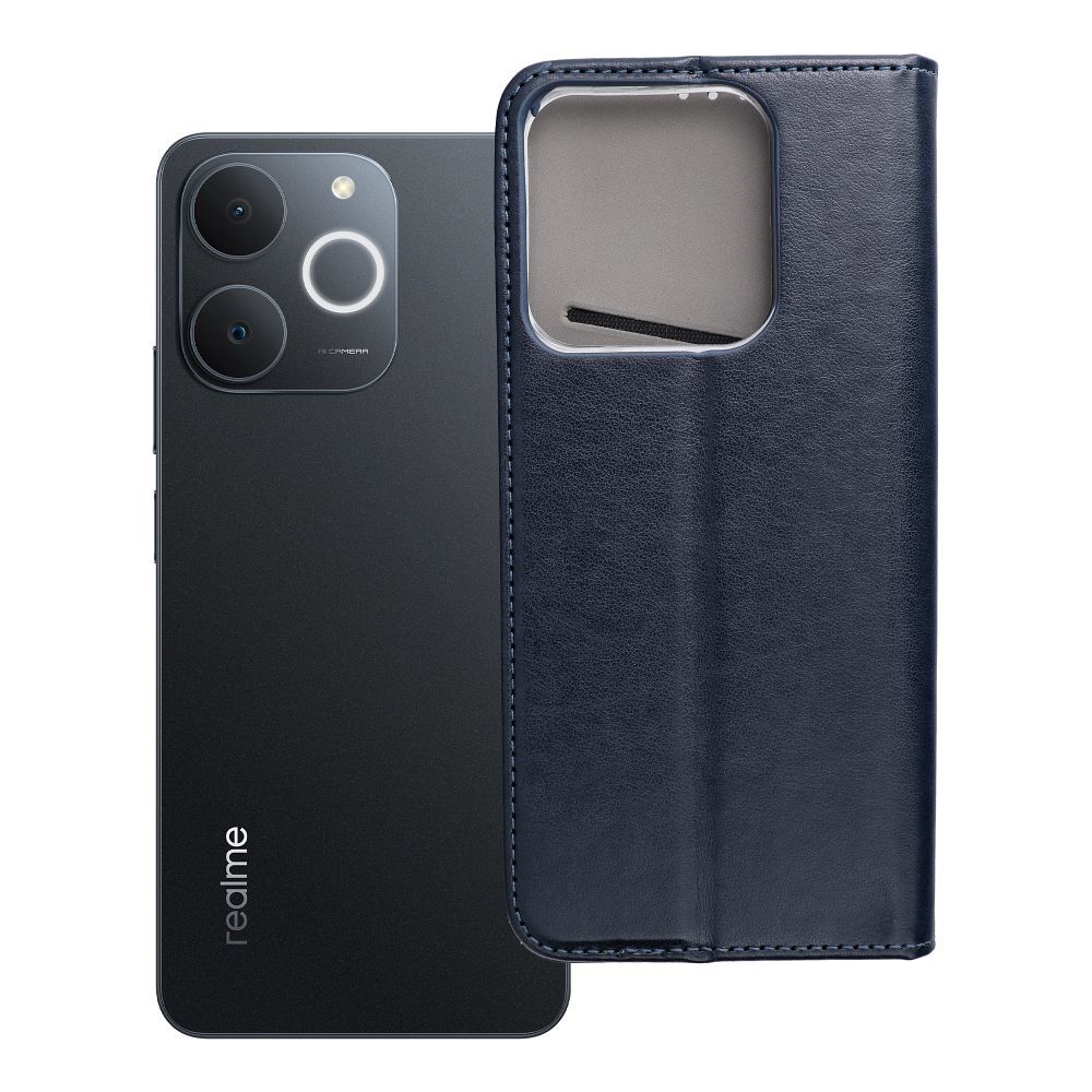SMART MAGNETO Book Ümbris jaoks REALME NOTE 70 navy