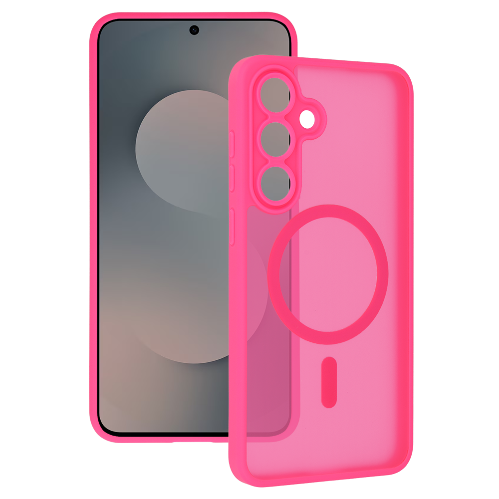 Tel Protect Aura Matte Magsafe ümbris Samsung Galaxy S25 FE, erkroosa