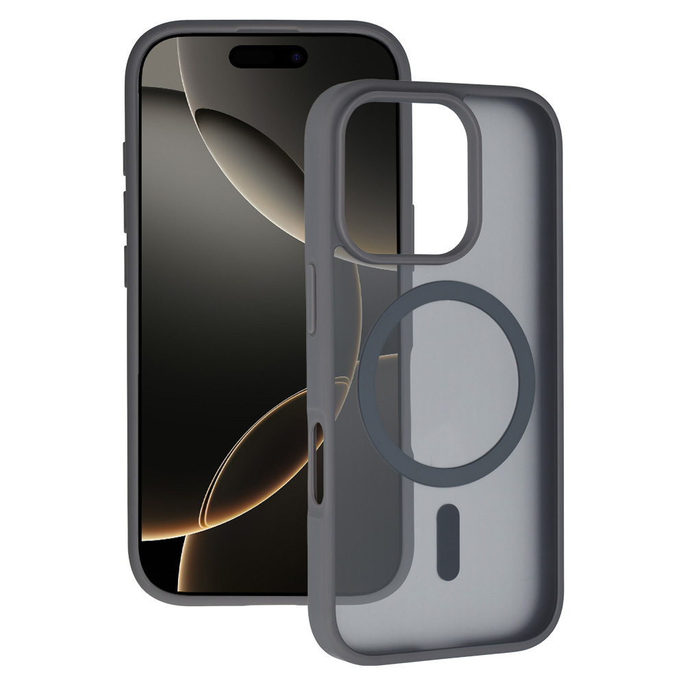 Tel Protect Aura Matte Magsafe чехол Iphone 16 серый