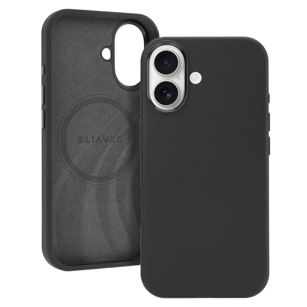 Liavec Silky ümbris metallist kaamera raamiga Iphone 17 jaoks must