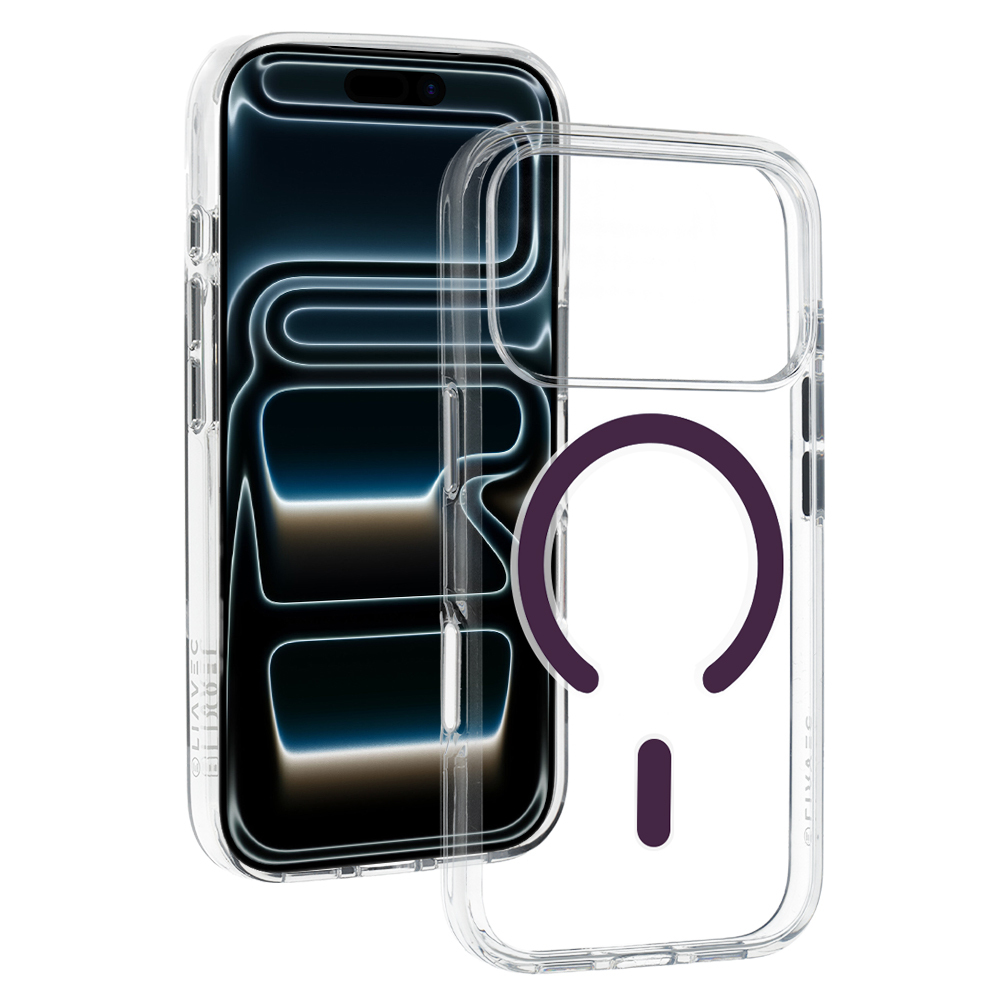 Liavec Pure чехол для Iphone 17 Pro Max/18 Pro Max, фиолетовый (кнопка управления камерой)