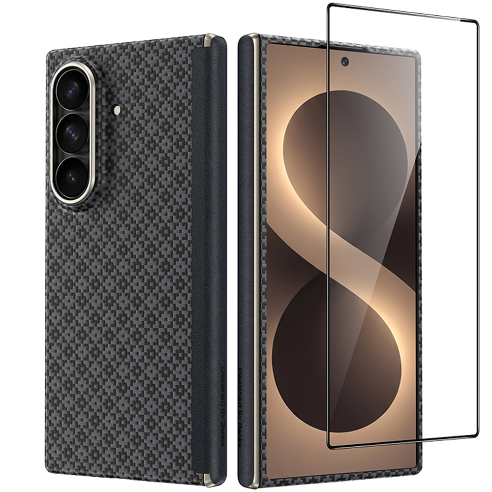 Benks Magnetic Armor Grid Air Grand Combo ümbris (C.K.FL.SA.BK.0051) Samsung Galaxy Z Fold 8 Ultra mudelile, must
