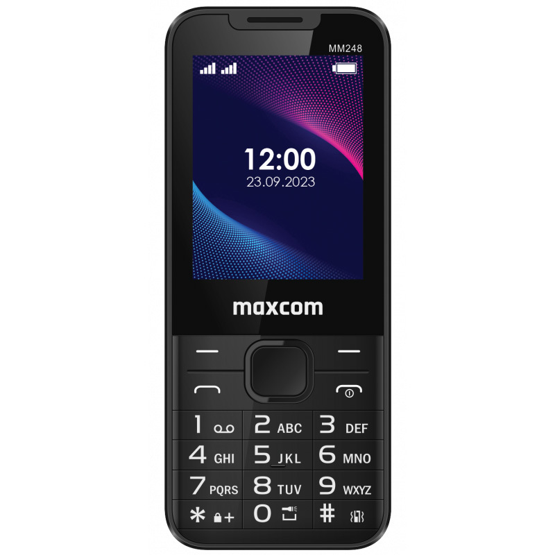 Mobiiltelefon - MAXCOM MM 248 must