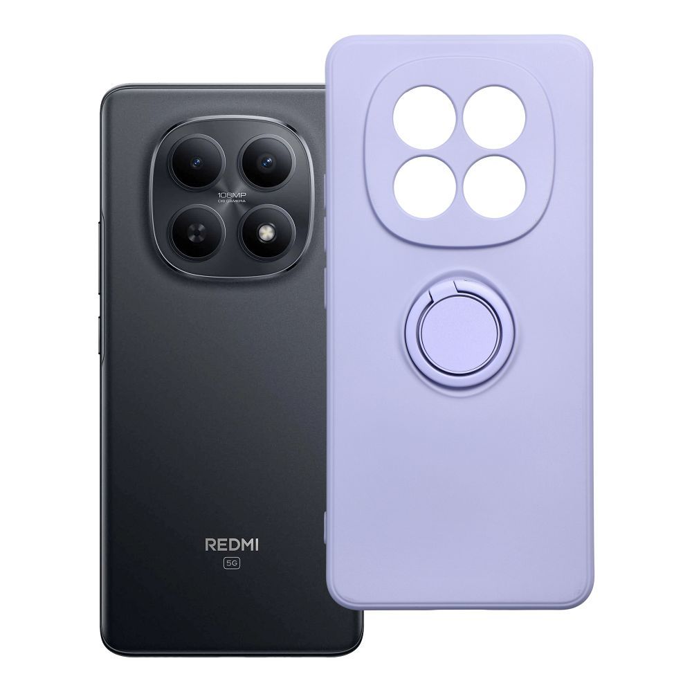 SILICONE RING ümbris jaoks XIAOMI Redmi Note 15 5G lilla