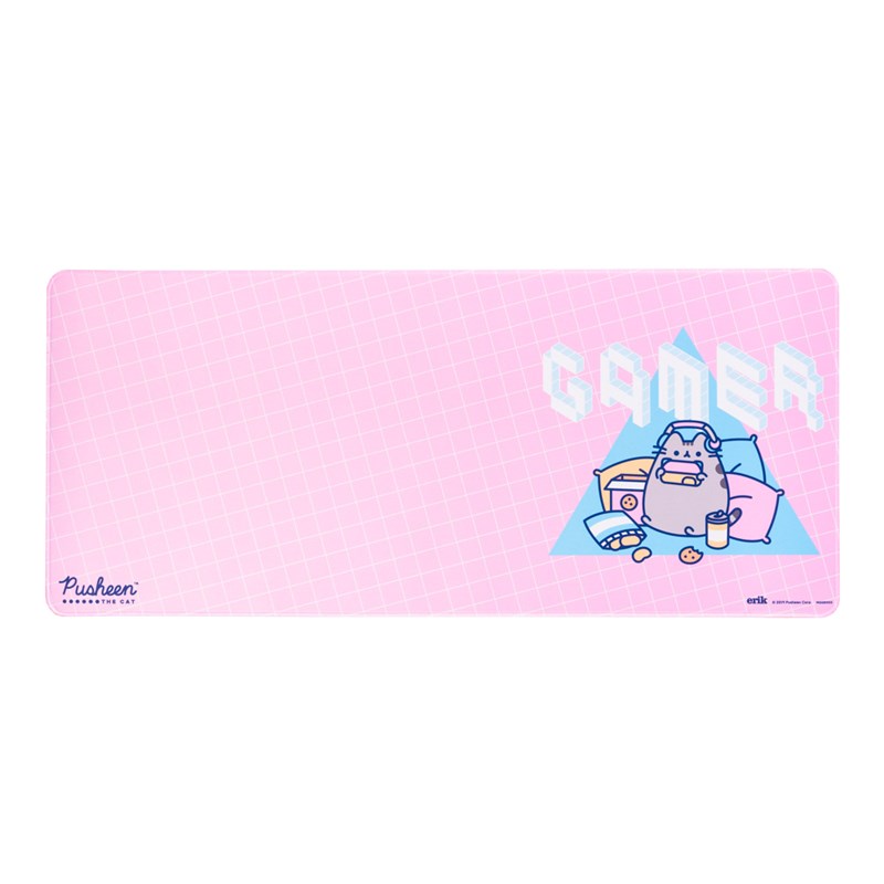 Pusheen XXL mängulaua matt, 80 × 35 cm