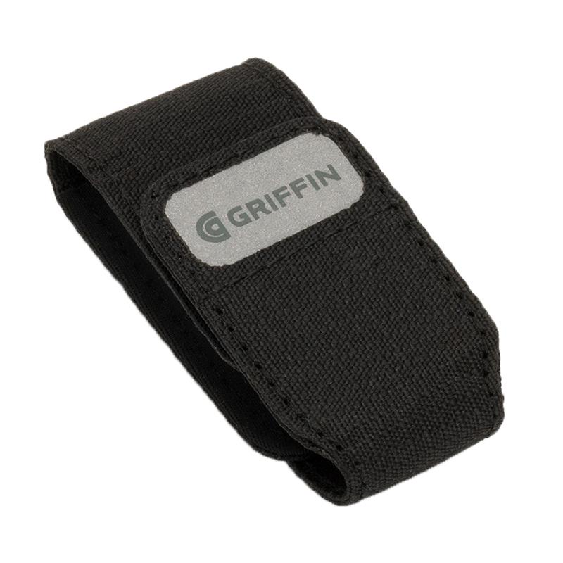 Griffin kingapaelte külge kinnitatav tasku Fitbiti, Misfiti, Sony ja Nike+ aktiivsusmonitoridele, must