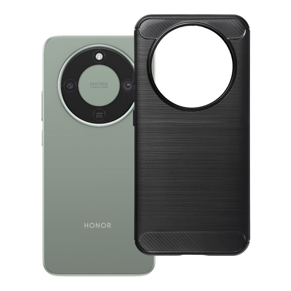 Carbon 2.0 ümbris mudelile Honor Magic8 Lite – must