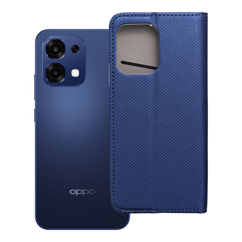 SMART CASE Book ümbris Oppo Reno A6 PRO 5G jaoks - tumesinine