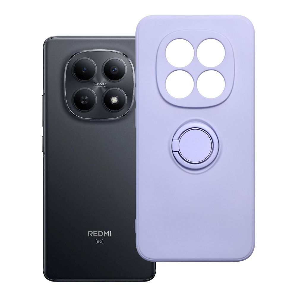 SILICONE RING ümbris jaoks XIAOMI Redmi Note 15 Pro 5G lilla