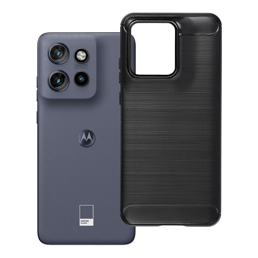 Carbon 2.0 ümbris mudelile Motorola Edge 50 Neo – must