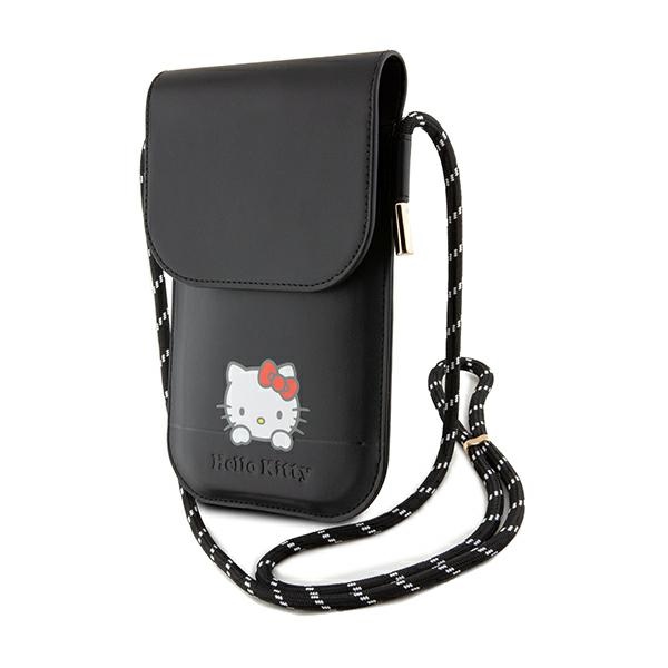 Hello Kitty Leather Daydreaming õlakott – must