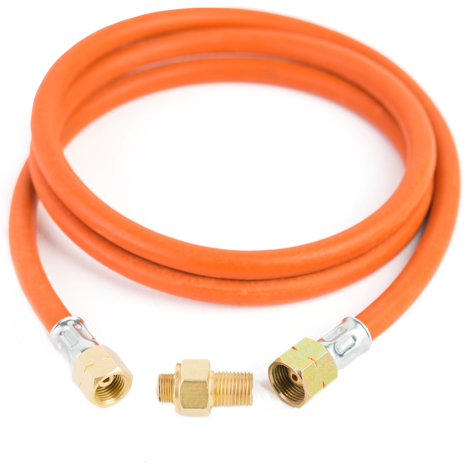 Meva G 3/8-tolline L–7/16-tolline üleminek 1,5 m voolikuga matkagaasiballoonile