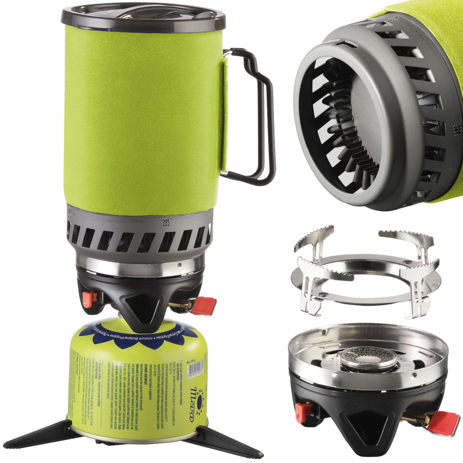 Meva TRIPPER SET matka-gaasipliit gaasiballoonidele