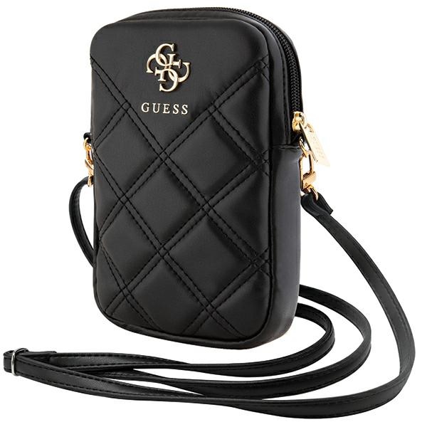 Guess kott GUWBZPSQSSGKmust/black Zip Quilted 4G