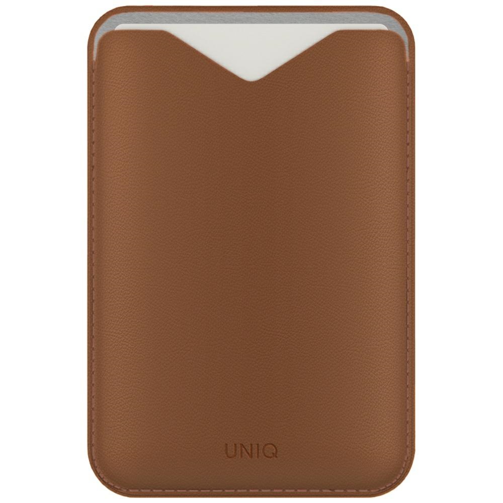 Uniq Lyden Evo MagSafe magnetiline telefoni kaarditasku – pruun