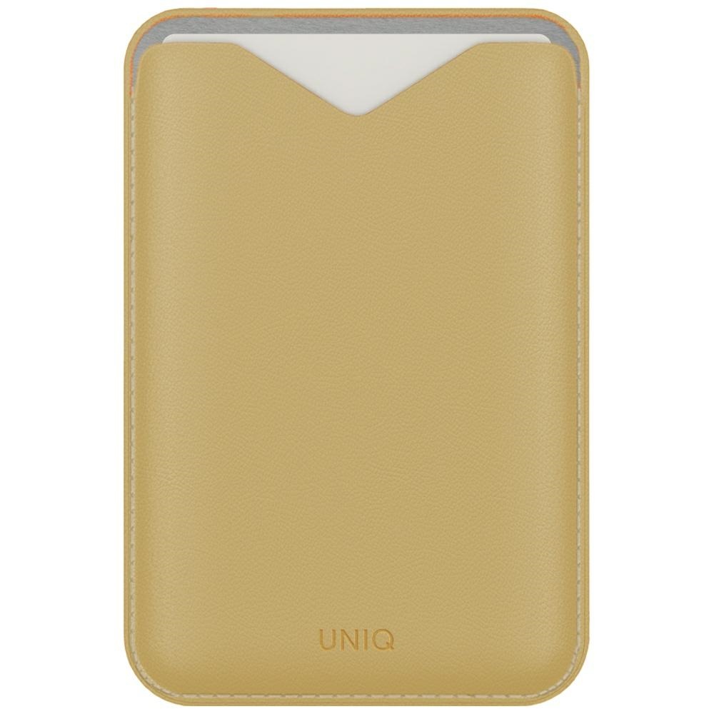 Uniq Lyden Evo MagSafe magnetiline telefoni kaarditasku – kollane