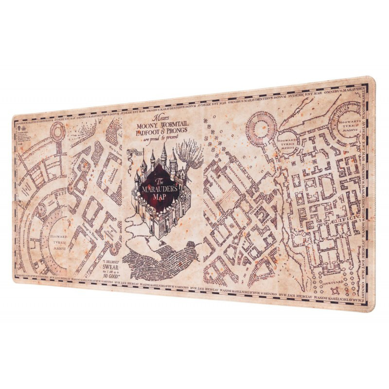 Harry Potter Marauder's Map XXL mängulauamatt, 80 × 35 cm