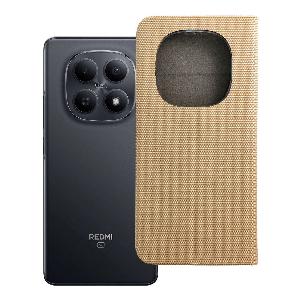 SENSITIVE raamatümbris XIAOMI Redmi Note 15 5G kuldne