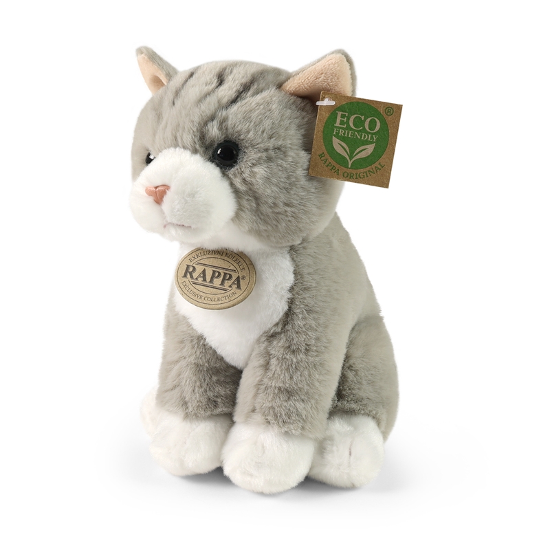 Rappa Soft Collection keskkonnahoidlik realistlik istuva halli kassi plüüslelu, 23 cm