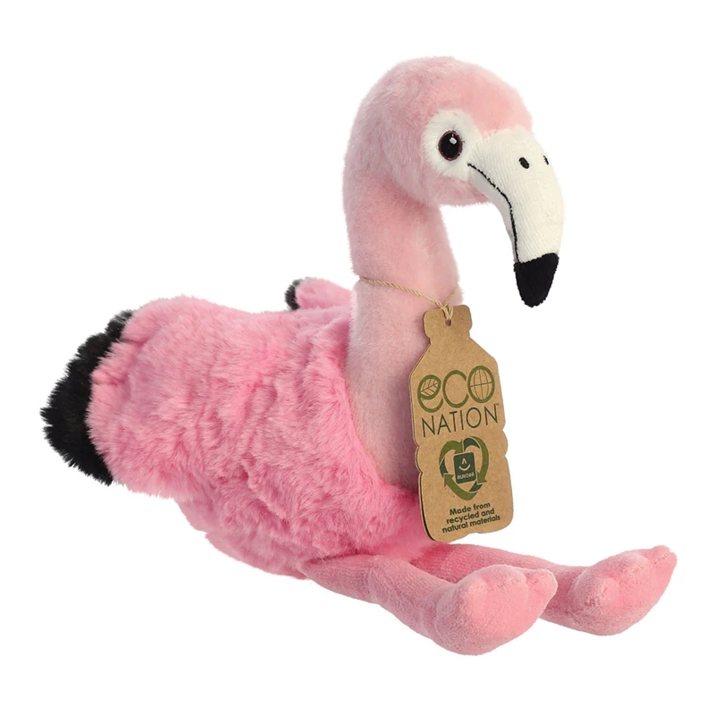Eco Nation keskkonnahoidlik flamingo plüüslelu, 24 cm