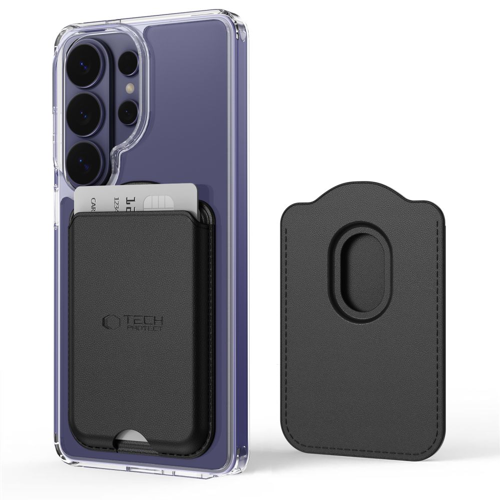 Tech-Protect CH02 MagWallet MagSafe magnetiline telefoni kaarditasku – must