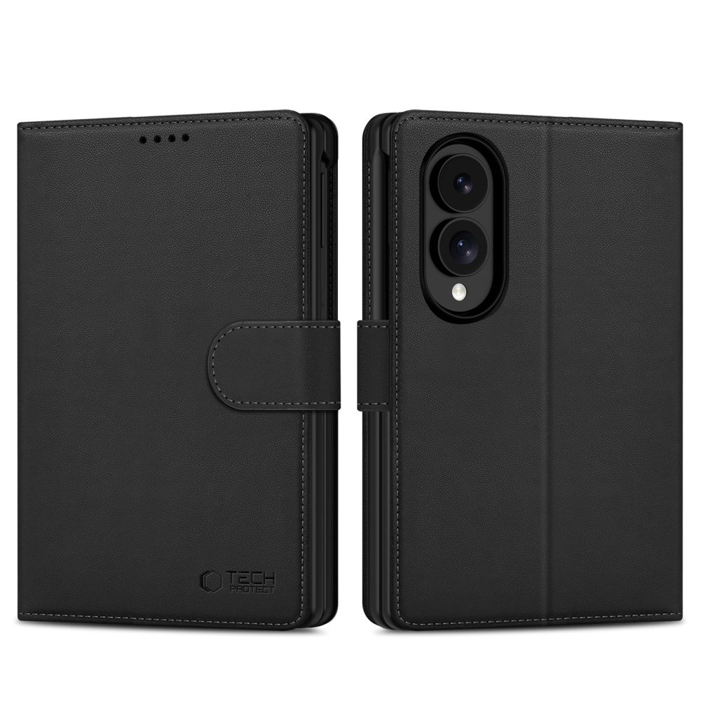 Tech-Protect Wallet ümbris Samsung Galaxy Z Fold 8-le, must
