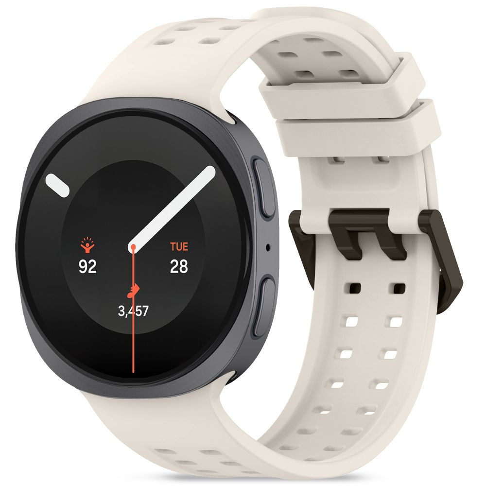 Tech-Protect Silicone Air rihm mudelile Samsung Galaxy Watch 40/44/46 mm – beež