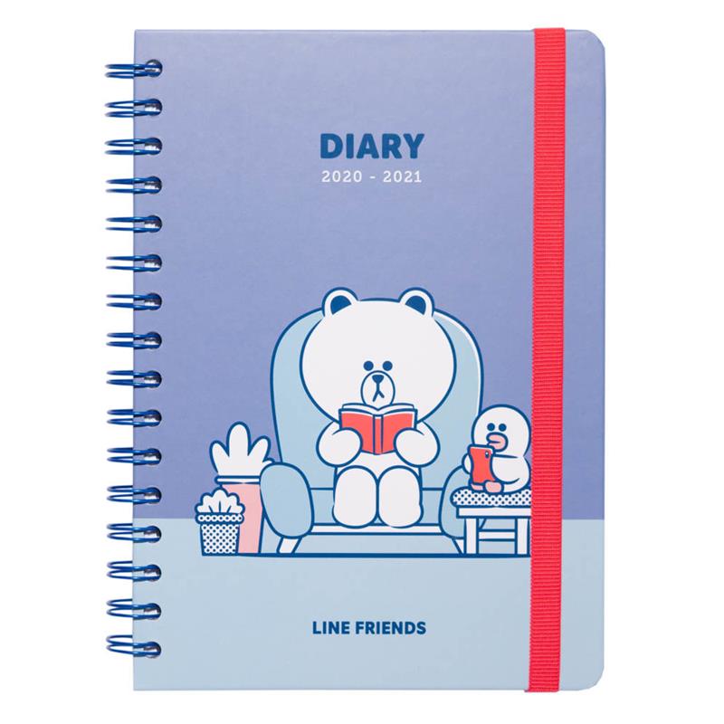 Line Friends 2020/2021 A5 kalender