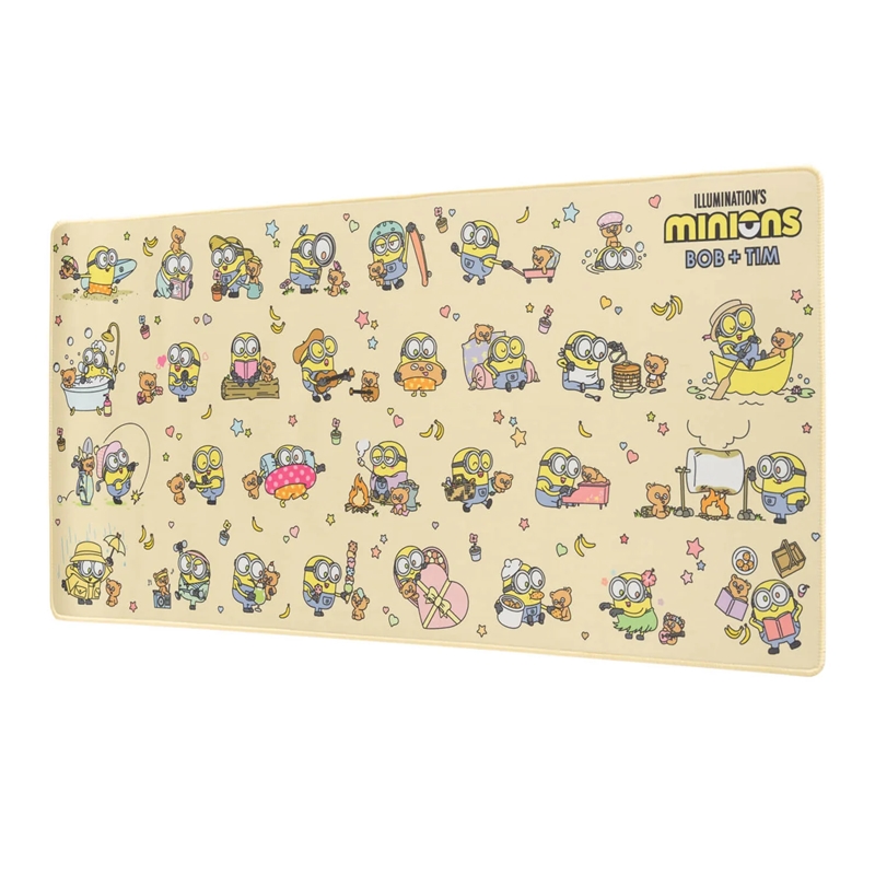 Minions Bob & Tim XXL mängu- ja lauamatt, 80 × 35 cm