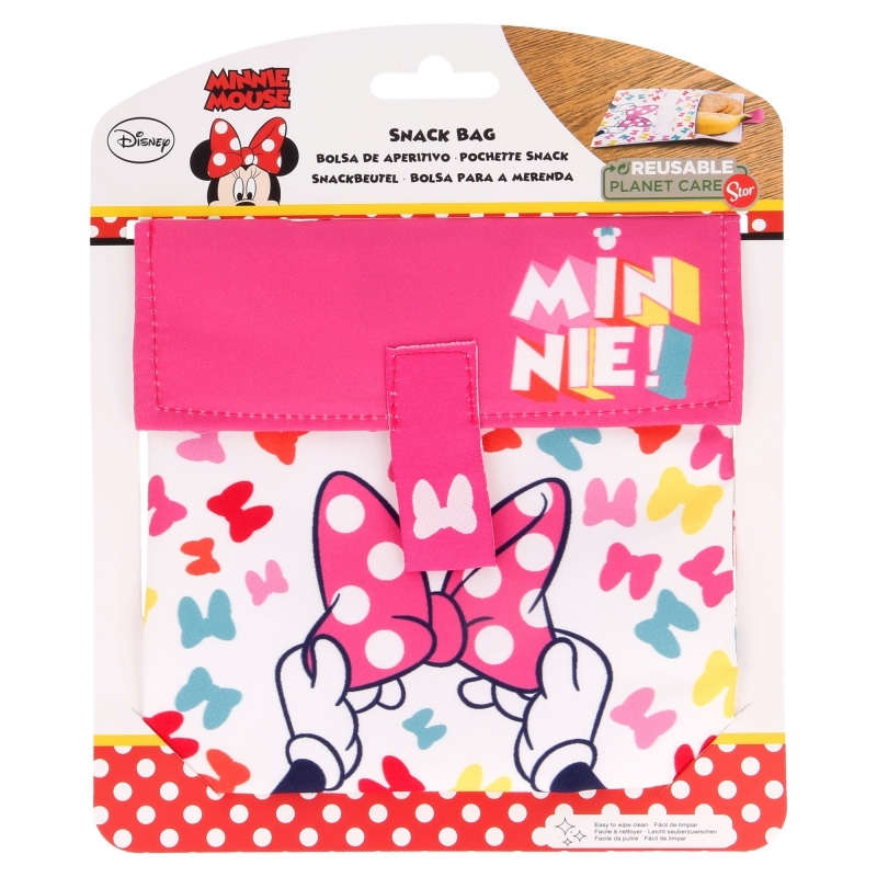 Minnie Mouse korduskasutatav suupistekott