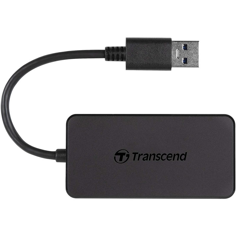 Transcend TS-HUB2K USB 3.1 Gen 1 jaotur 4 USB-A pordiga