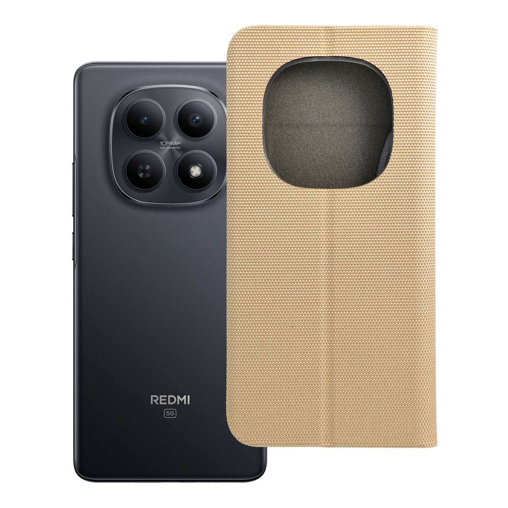 SENSITIVE raamatümbris XIAOMI Redmi Note 15 PRO PLUS 5G kuldne