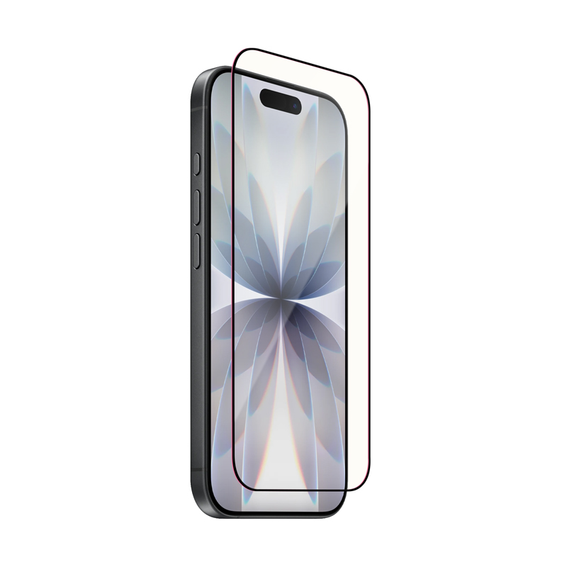 Закалённое защитное стекло Crong OptiRed Glass с фильтром синего света для iPhone 17