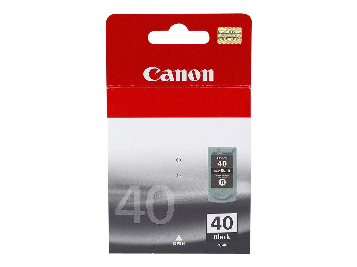 Canon PG-40 tindikassett, must, mudelitele PIXMA MP150 / MP170 / MP450