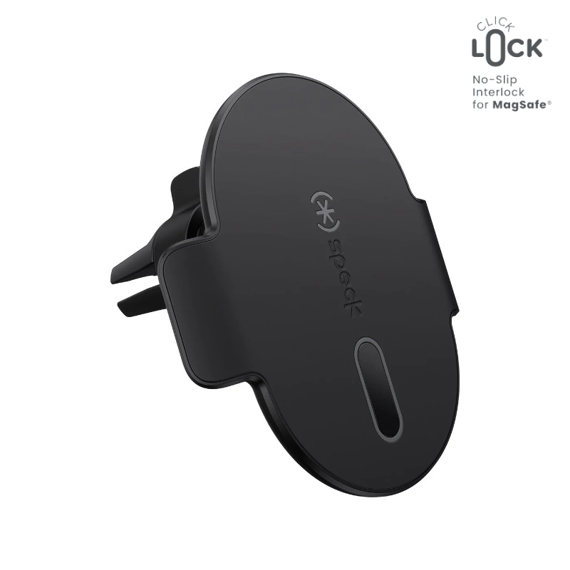 Speck ClickLock MagSafe telefonihoidik auto ventilatsioonirestile, must
