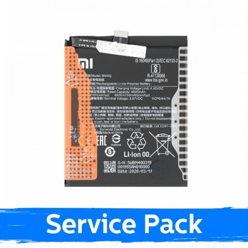 Xiaomi Poco F2 Pro mudeliga ühilduv BM4Q aku (Service Pack)