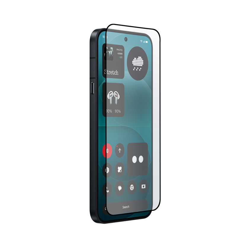 Защитное стекло Crong 3D Armour Glass Lite с клеевым слоем по всей поверхности для Nothing Phone 4a Pro
