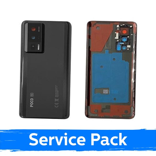 Must tagakaas, ühildub Xiaomi Poco F5 Pro 5G-ga (hoolduspakend)