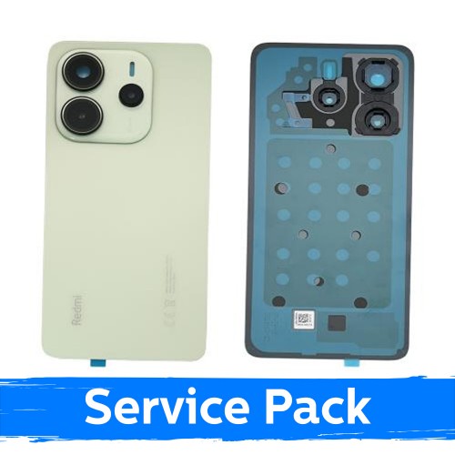 Back Cover Compatible With Xiaomi Redmi Note 14 4G / Lime Green / (Service Pack)