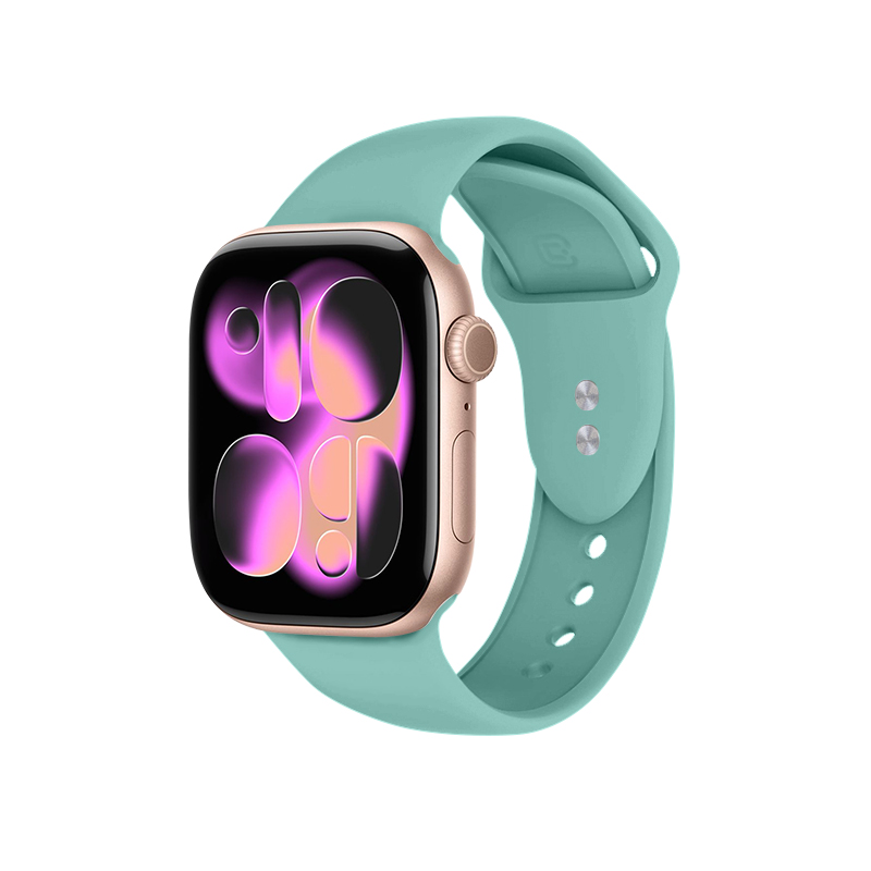 Crong Liquid rihm Apple Watch 38 / 40 / 41 / 42 mm, türkiissinine