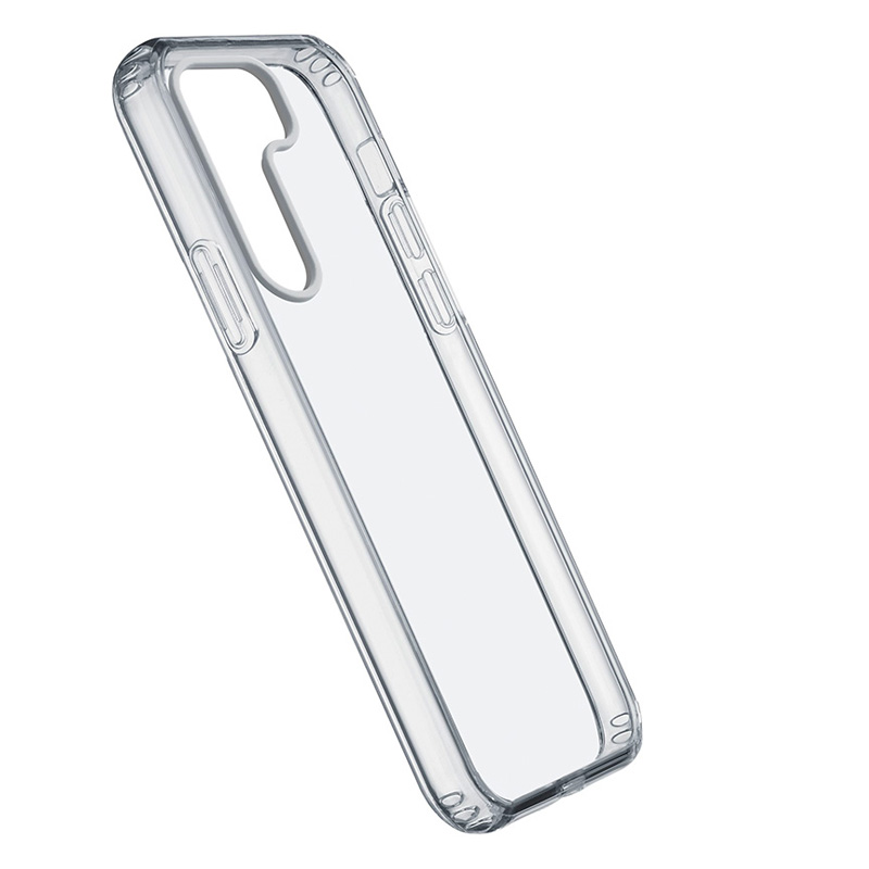 Cellularline Clear Strong ümbris seadmele Samsung Galaxy S23+, integreeritud antibakteriaalse koostisega, läbipaistev