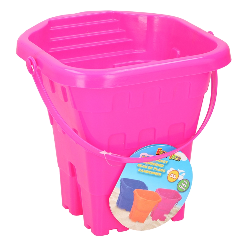 Eddy Toys lossikujuline liivaämber, 20 cm, roosa