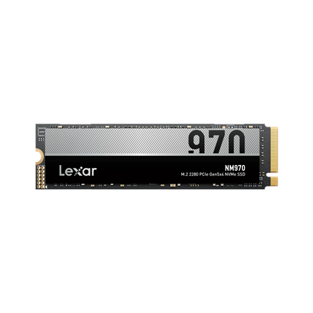 Lexar SSD NM970 2000 GB SSD form factor M.2 2280 Solid-state drive interface PCIe Gen 5X4 Read speed 11000 MB/s Write speed 10000 MB/s