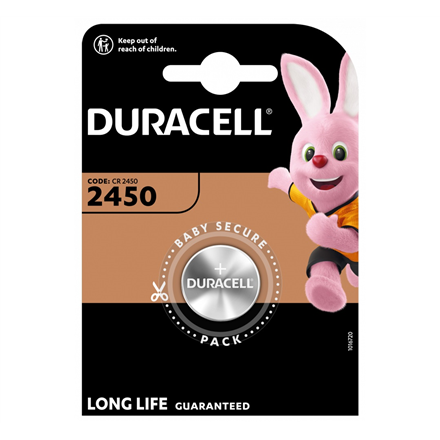 Duracell DL2450 BL1 CR2450 liitiumpatarei, 1 tk