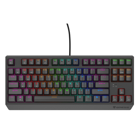Genesis THOR 230 Mechanical Gaming Keyboard Wired US Outemu Red Black