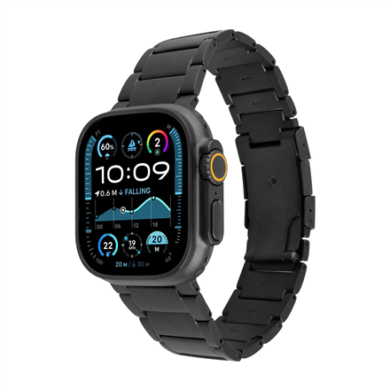 FIXED FIXTST-434-BK – titaanist kellarihm, 44/45/46/49 mm, Apple Watch, must