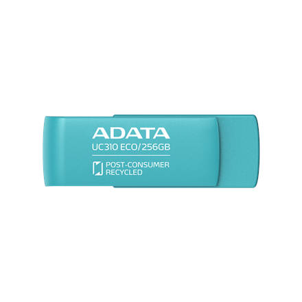 ADATA UC310 ECO – 256 GB USB-A mälupulk, roheline