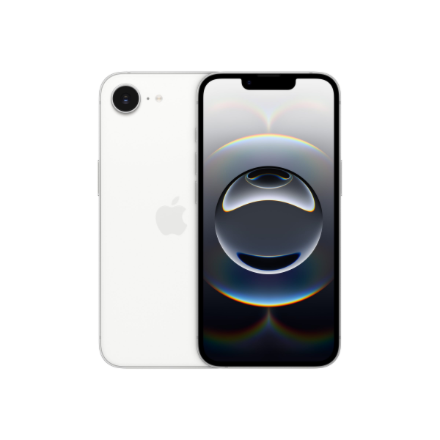 Apple iPhone 16e White 6.1 " Super Retina XDR 2532 x 1170 pixels A18 Internal RAM 8 GB 512 GB Dual SIM 4G 5G Main camera resolution 48+12 MP Secondary camera resolution 12 MP iOS
