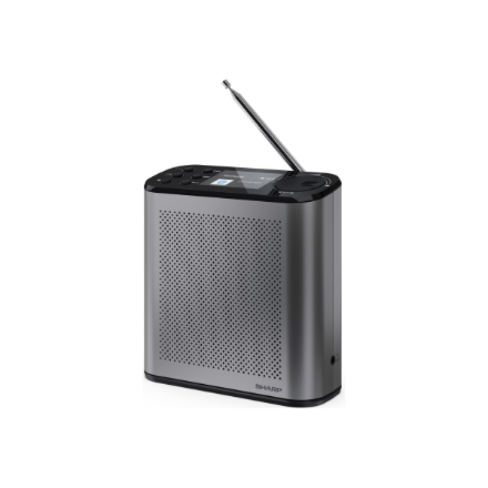 Sharp Osaka DR-P530(GY) – kaasaskantav FM/DAB/DAB+ digiraadio USB ja Bluetoothiga, hall